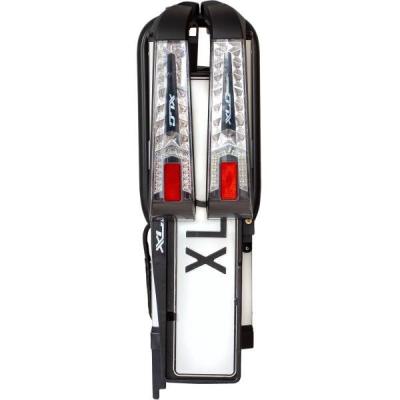 XLC Azura LED 2.0 Fahrradtr&auml;ger 2-Fahrr&auml;der - Schwarz/Silber Produktbild 1