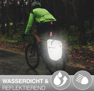 ValkBasic - gro&szlig;e & wasserdichte Gep&auml;cktr&auml;gertasche - Reflective / 28L Produktbild 2