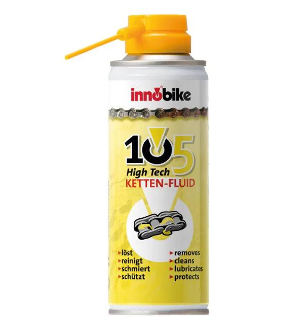 Innobike Kettenfluid 105 High Tech 300ml, Spr&uuml;hdose, mit Schnorchel