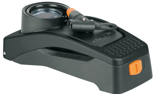 SKS Fu&szlig;tretpumpe Airstep DIGI AV/DV/SV, schwarz, mit Digitalmanometer