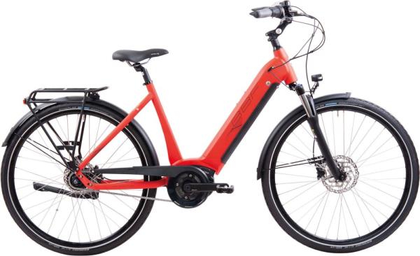 BBF E-City Bato Wave Bosch Active Line 400 Wh 28 Zoll RH 50 cm rot matt