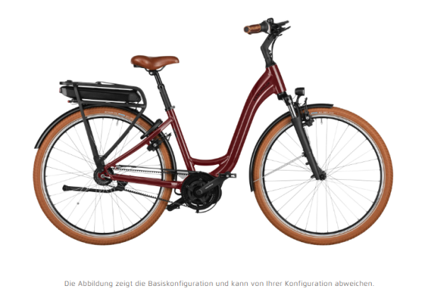 R&M Swing4 Vario, 56cm, bordeaux, 500Wh, Intuvia