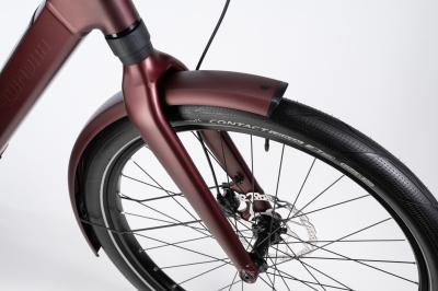 Winora iRide Pure R5f MID i400Wh 5-G Nexus   24-25 Wi BSXM MA_red velv. rose tan Rh L Produktbild 4
