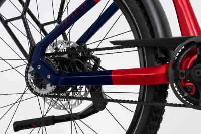 Haibike TREKKING 9 HIGH ABS i800Wh 5-G Nexus   25-26 HB BCXK GL_dyn. red blue Rh S 40 Produktbild 2