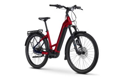 Haibike TREKKING 9 LOW ABS i800Wh 5-G Nexus   25-26 HB BCXK GL_dyn. red blue Rh S 38 Produktbild 1