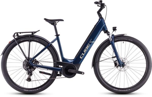 Cube Touring Hybrid ONE 500 deepsea'n'chrome Gr&ouml;&szlig;e: Easy Entry 50 cm