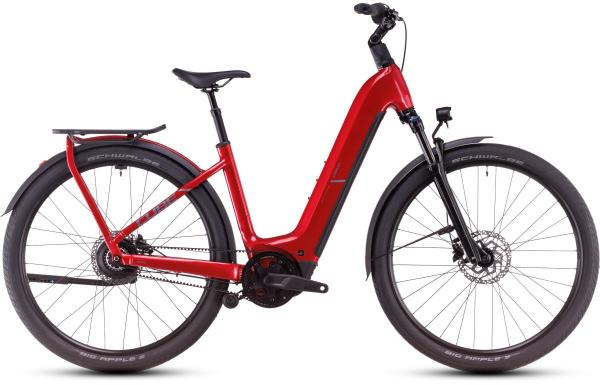 Cube Kathmandu Hybrid Comfort Pro 800 electricred'n'red Gr&ouml;&szlig;e: Easy Entry 58 cm