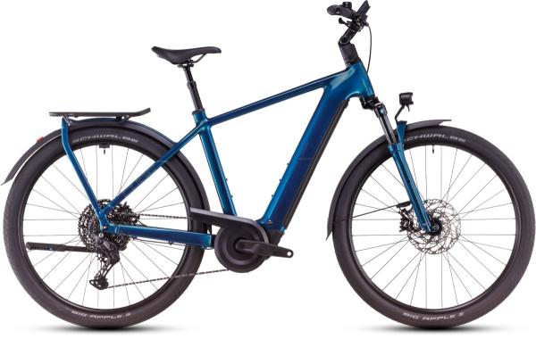 Cube Kathmandu Hybrid EX 800 electricblue'n'chrome Gr&ouml;&szlig;e: 50 cm