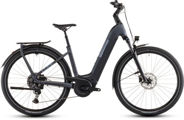 Cube Kathmandu Hybrid ONE 800 metallicgrey'n'grey Gr&ouml;&szlig;e: Easy Entry 58 cm