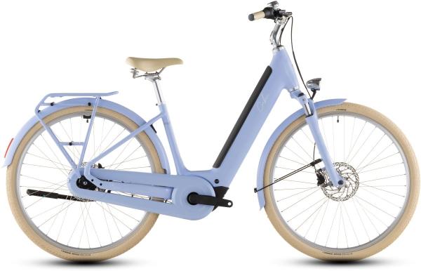 Cube Aruba Hybrid 600 blueblossom'n'creme Gr&ouml;&szlig;e: Easy Entry 54 cm