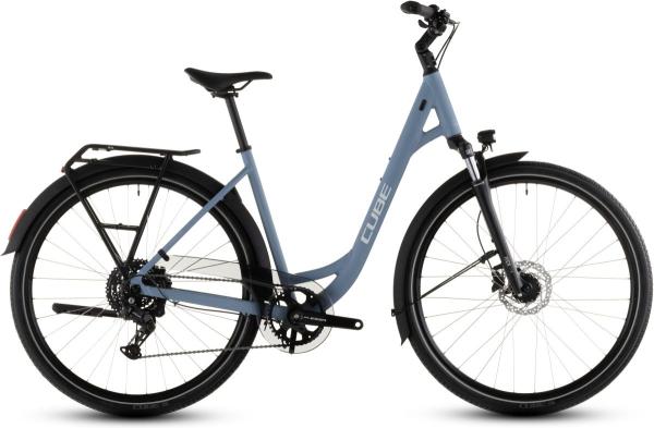 Cube Touring ONE bluebird'n'grey Gr&ouml;&szlig;e: Easy Entry 50 cm