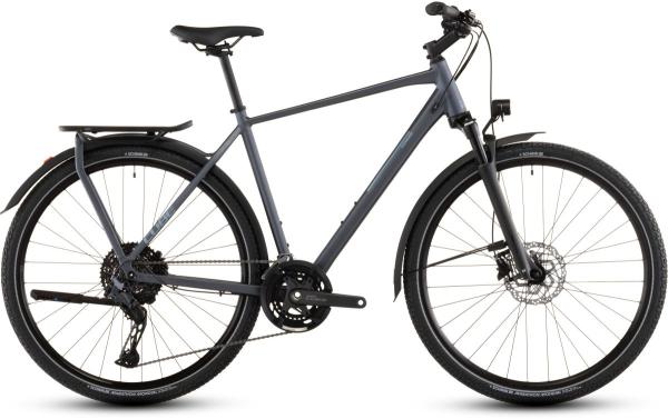 Cube Kathmandu EXC metallicgrey'n'chrome Gr&ouml;&szlig;e: 58 cm