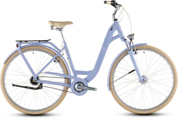 Cube Aruba blueblossom'n'creme Gr&ouml;&szlig;e: Easy Entry 49 cm