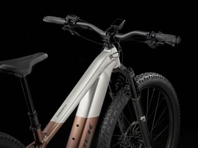 Trek Powerfly+ 8 EU S 27.5 Satin Lunar Silver/Bronze Ag Produktbild 2