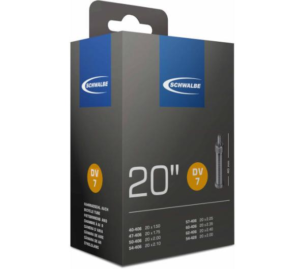 Schwalbe SCHWALBE SCHLAUCH DV7 40/62-406 40mm