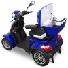 Rolektro, E-Quad 25 V.2, Blau, 60V-20Ah Bleigel Akkus, 1000 Watt