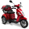 Rolektro, E-Trike 15 V.3 Lithium, Rot, 60-30AH Akku, 1000 Watt