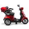 Rolektro, E-Trike 15 V.3 Lithium, Rot, 60-30AH Akku, 1000 Watt