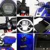 Rolektro, E-Trike 25 V.2, Blau, 60V-20Ah Bleigel Akkus, 1000 Watt