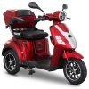 Rolektro, E-Trike 25 V.2, Rot, 60V-20Ah Bleigel Akkus, 1000 Watt